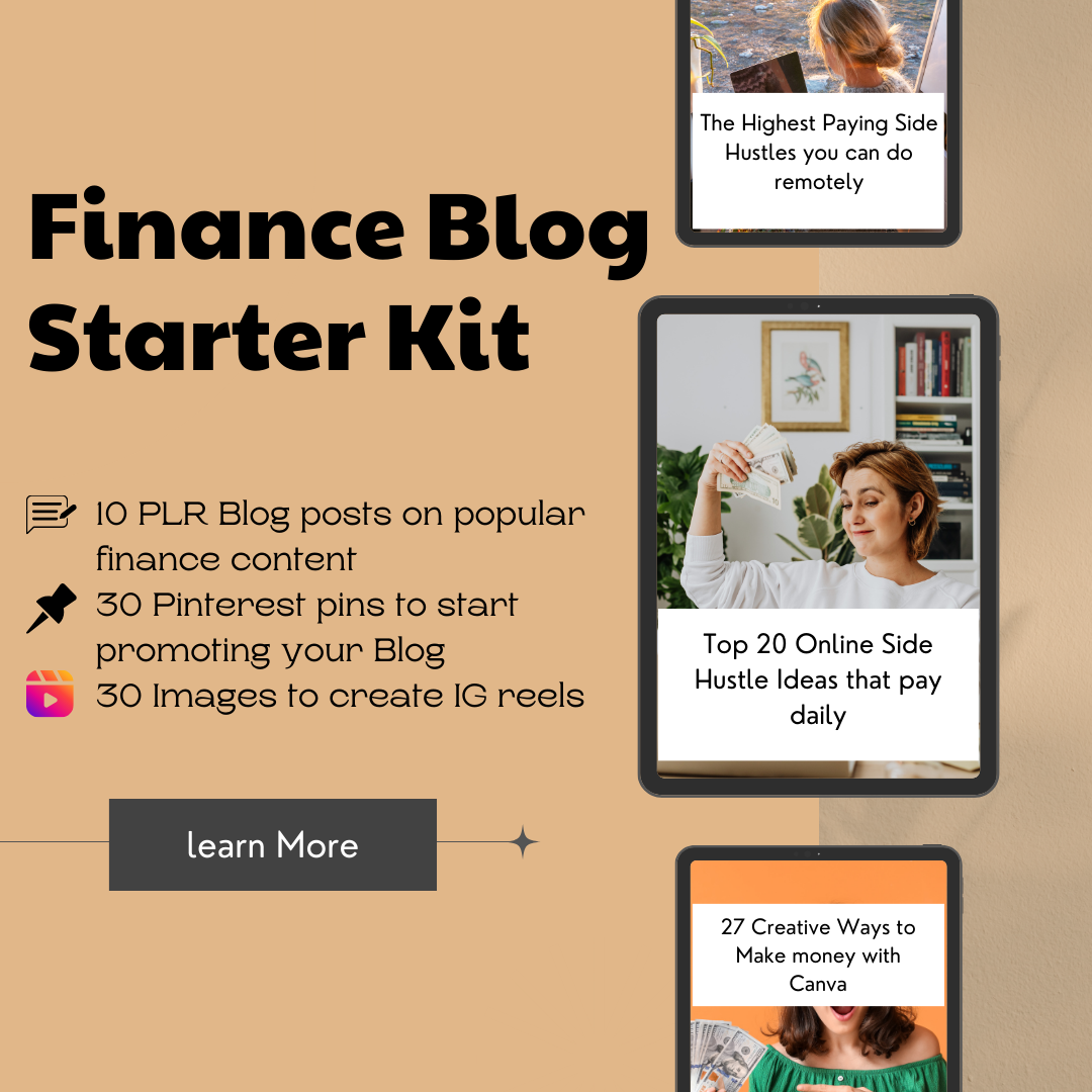 Finance Blog Starter Kit